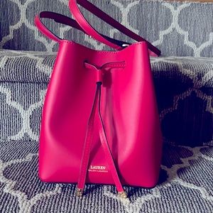 Ralph Lauren NWT Ruby Bucket Bag